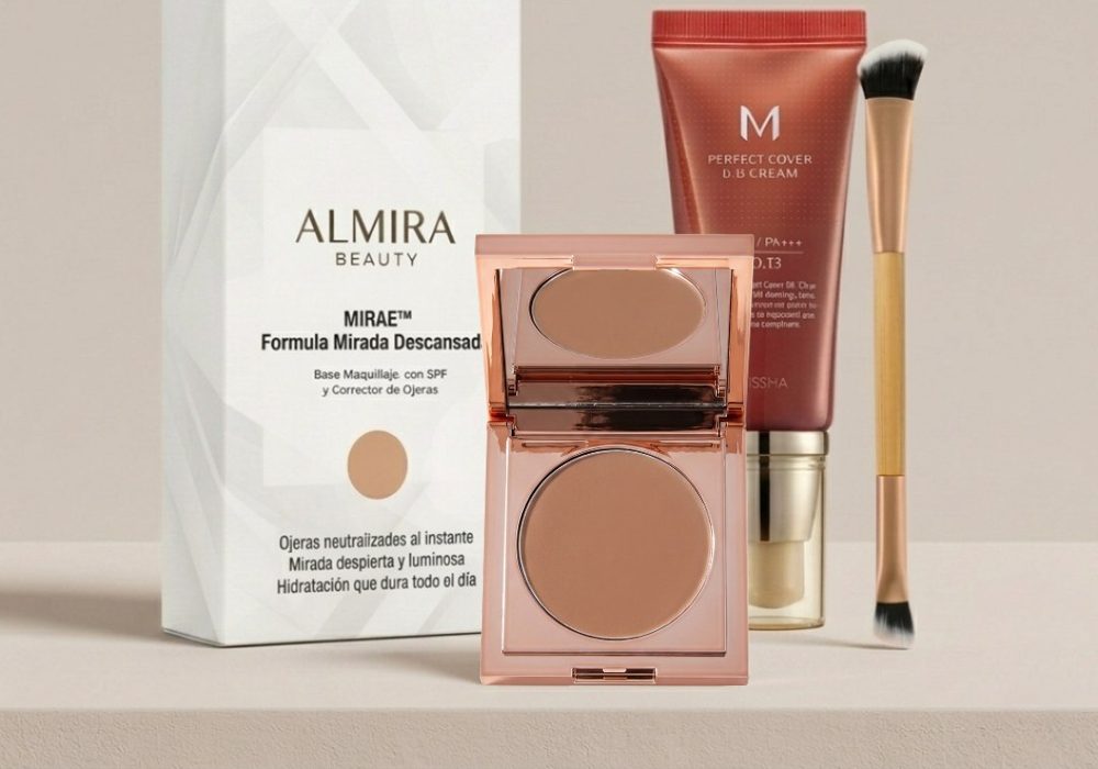 Pack MIRAE: corrector, BB Cream SPF 42 y brocha