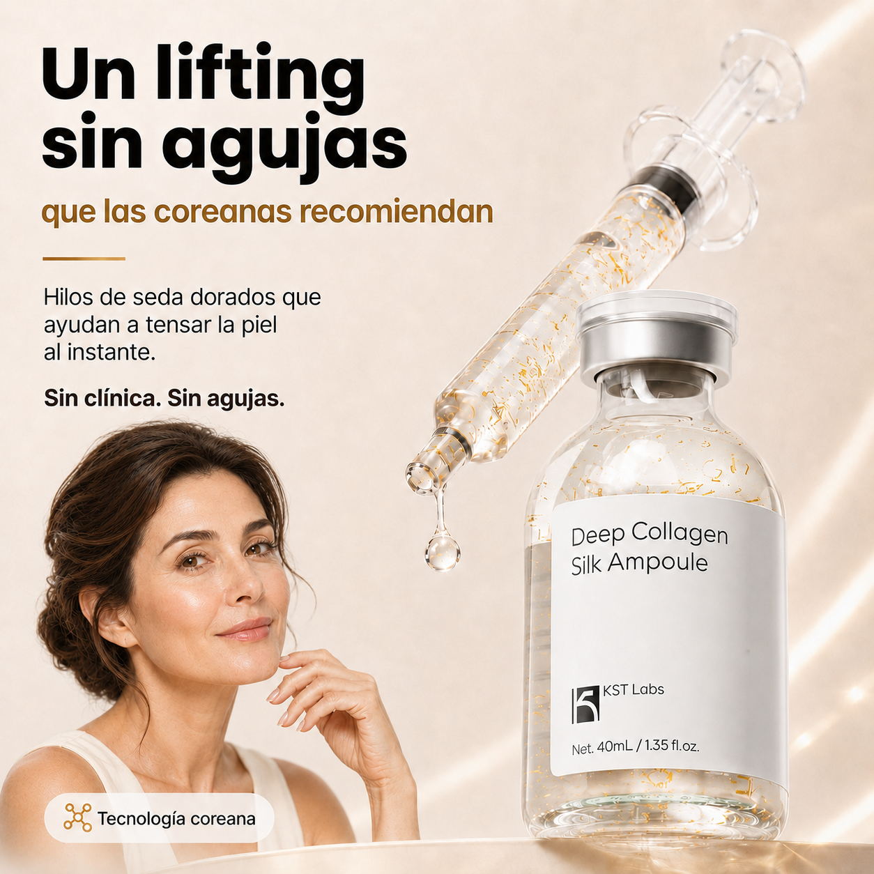 Ampolla Coreana de Colágeno Molecular