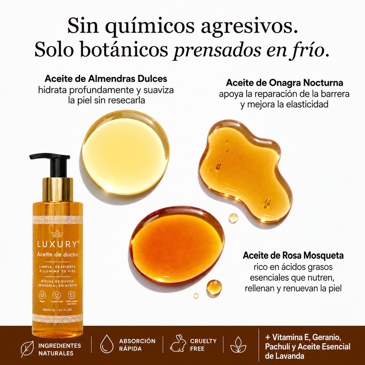 LUXURY® Aceite de ducha