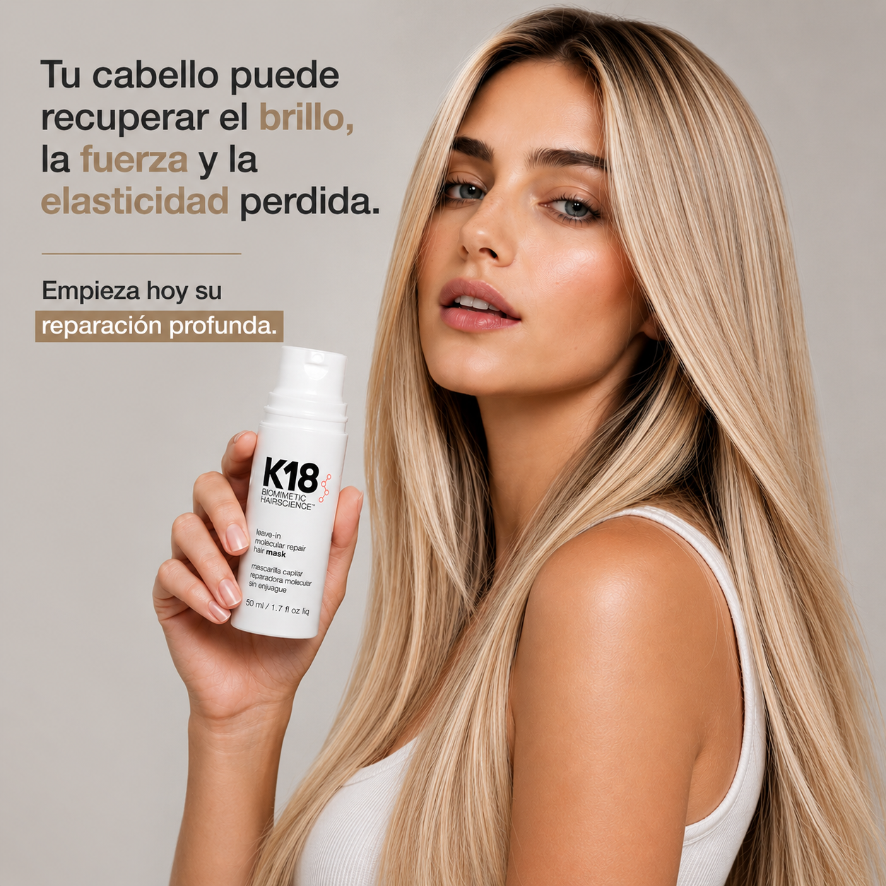 Mascarilla Capilar Reparadora con Péptidos Biomoleculares