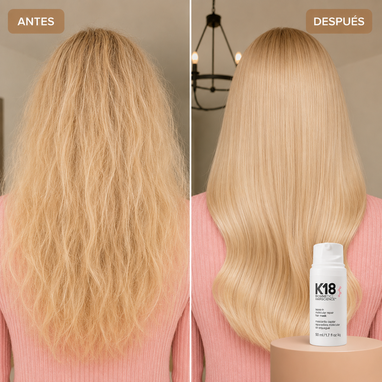 Mascarilla Capilar Reparadora con Péptidos Biomoleculares