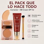 MIRAE™ Fórmula Mirada Descansada — Corrector + BB Cream SPF 42