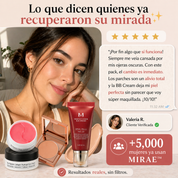 MIRAE™ Kit Tratamiento Completo — Corrector + BB Cream SPF 42 + Parches de Colágeno