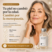 Ampolla Coreana de Colágeno Molecular — para la piel en la menopausia