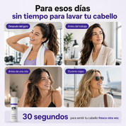 Shampoo en Seco Invisible con Microalgas