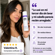 Shampoo en Seco Invisible con Microalgas