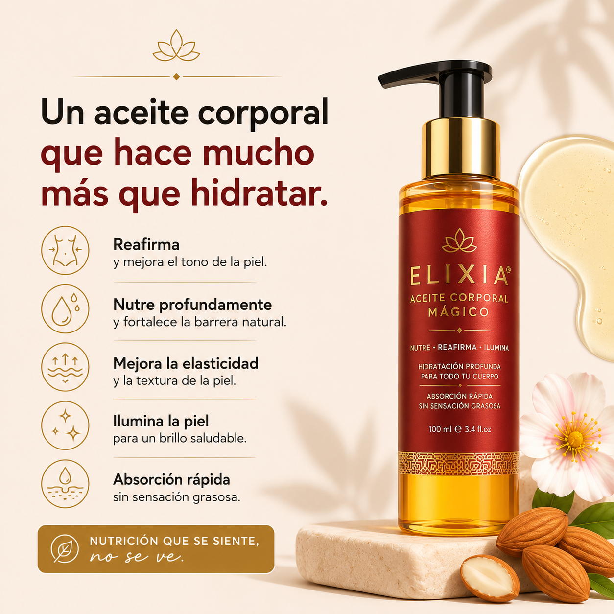 ELIXIA® Aceite Corporal Mágico