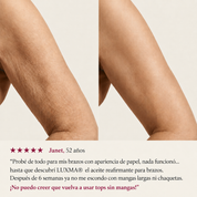 LUXMA® Aceite Reafirmante de Brazos