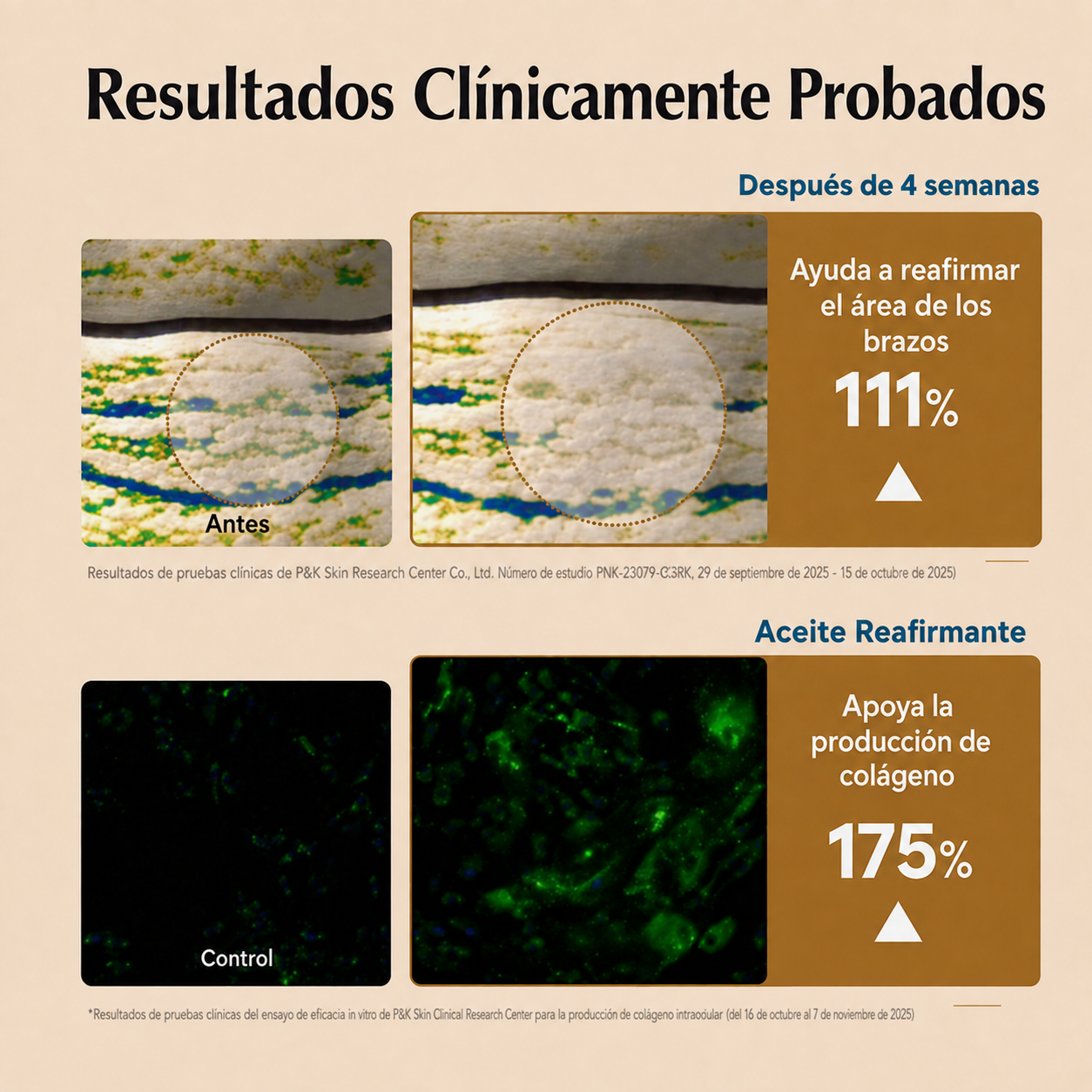 LUXMA® Aceite Reafirmante de Brazos