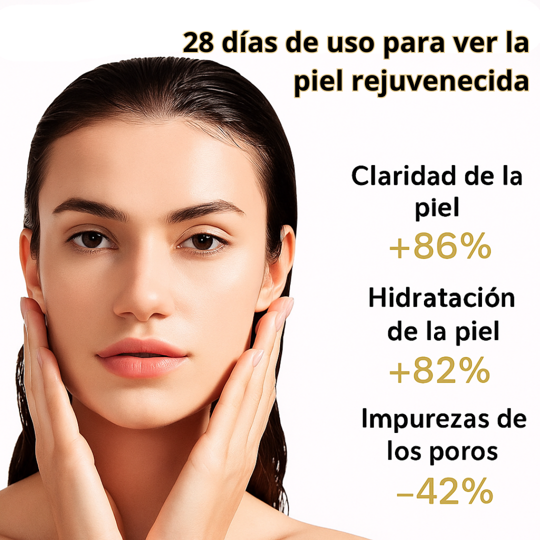 GoldenBeauty - Mascarilla exfoliante de oro | Piel joven en 28 días