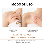 Spray Corporal Exfoliante Antimanchas con Ácido Kójico y Cúrcuma