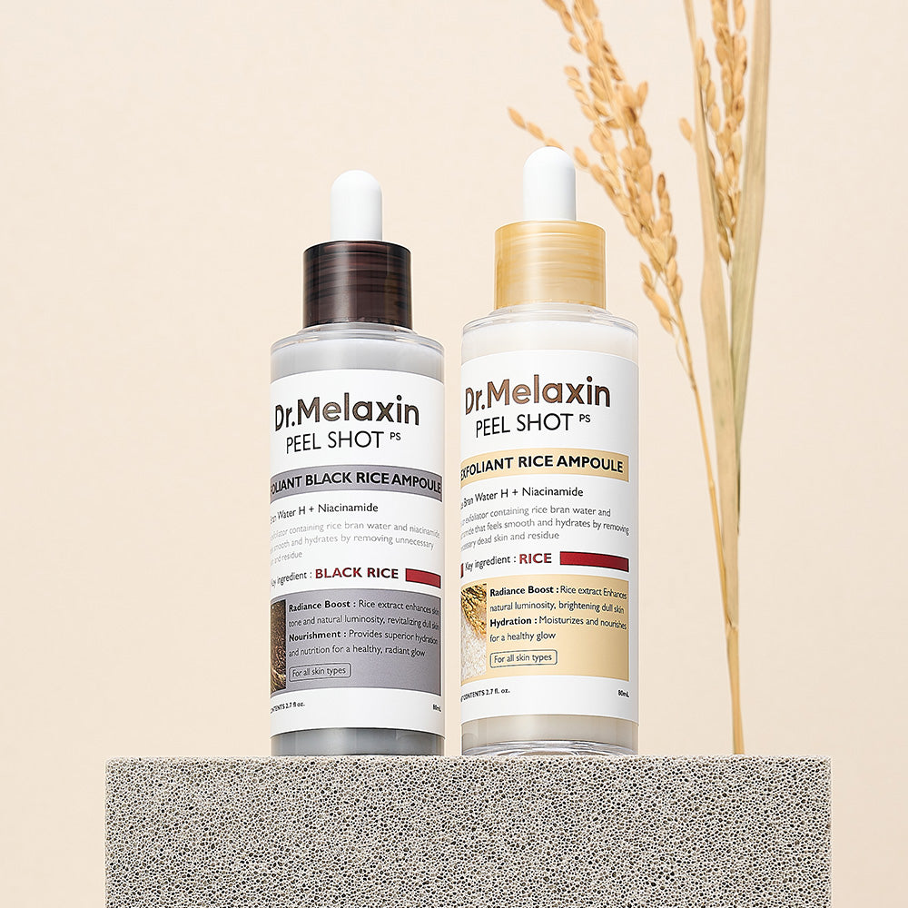 Kit Exfoliante de Arroz para una Piel Luminosa (Set 2 botellas)