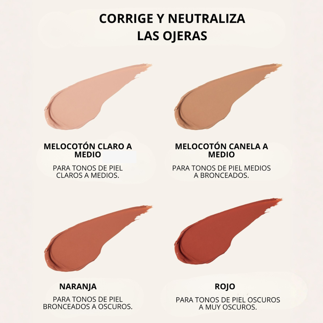 Corrector Iluminador Anti-Ojeras Efecto Natural