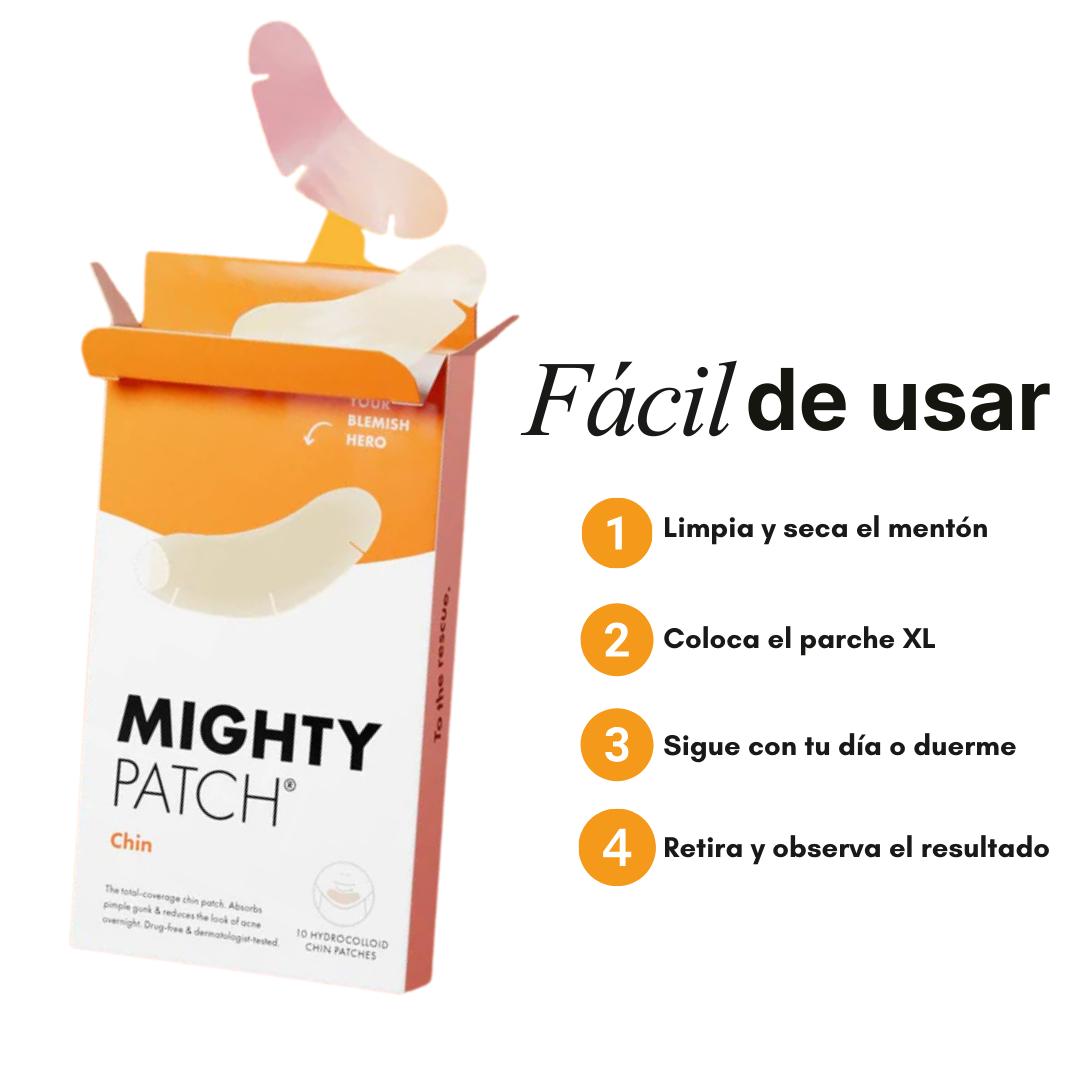 Parche Anti-Acné para el Mentón