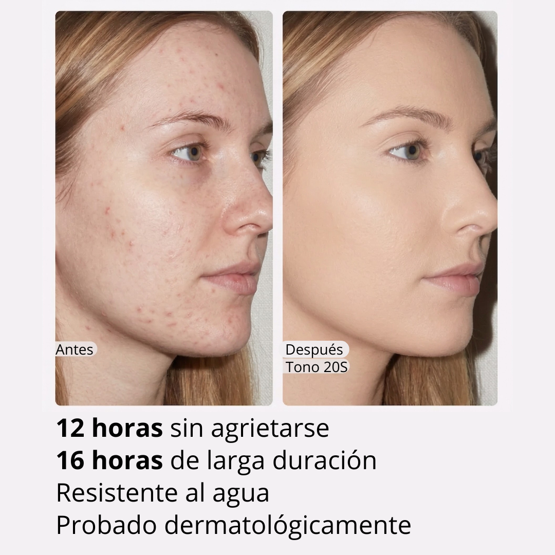 Corrector de Cobertura Completa Efecto Lifting