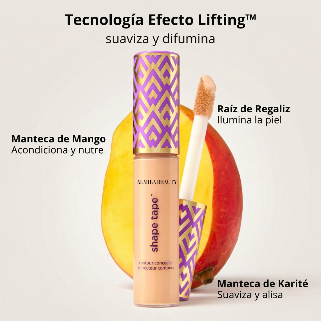 Corrector de Cobertura Completa Efecto Lifting