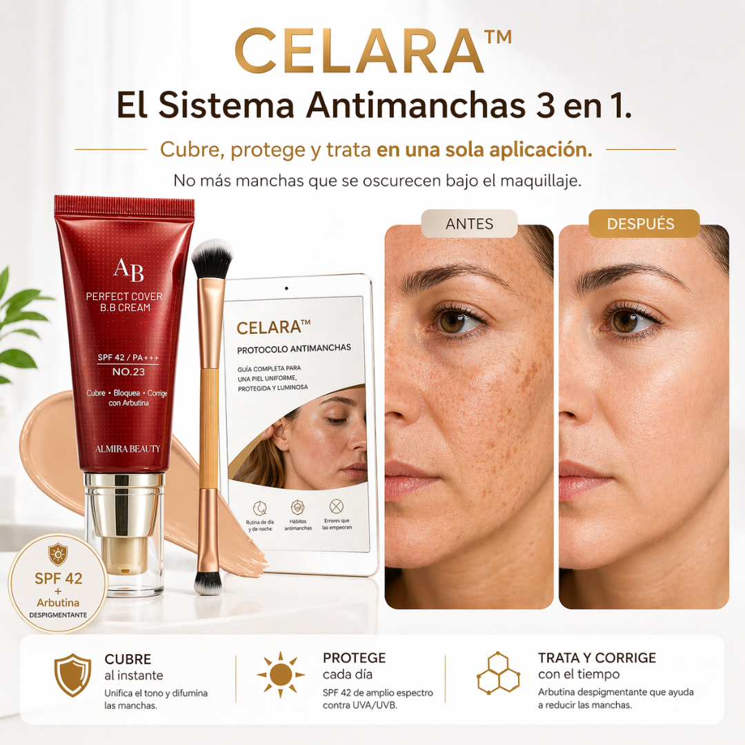 CELARA™ — Fórmula Escudo Antimanchas