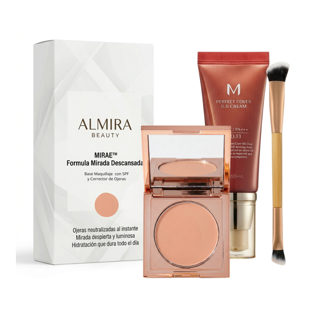 MIRAE™ Fórmula Mirada Descansada — Corrector + BB Cream SPF 42