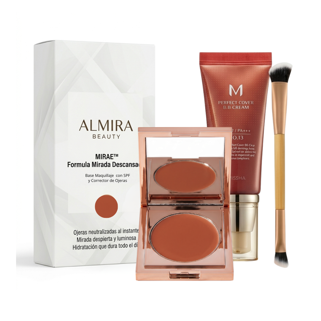 MIRAE™ Fórmula Mirada Descansada — Corrector + BB Cream SPF 42