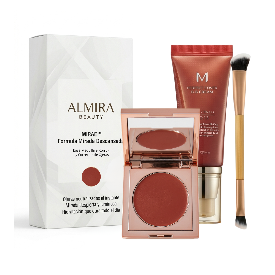 MIRAE™ Fórmula Mirada Descansada — Corrector + BB Cream SPF 42