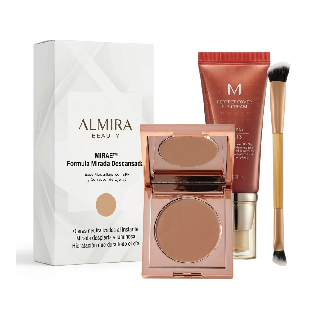 MIRAE™ Fórmula Mirada Descansada — Corrector + BB Cream SPF 42