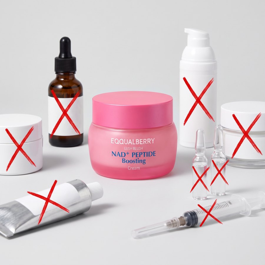 La crema EQQUALBERRY frente a otras alternativas descartadas