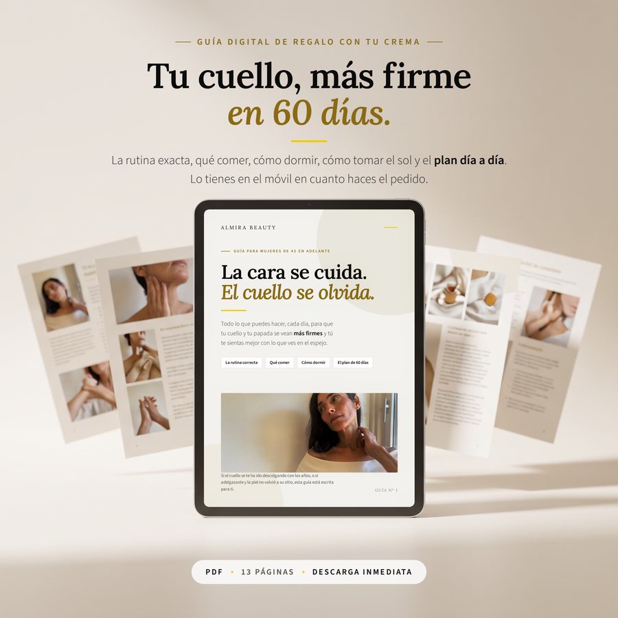 Tu cuello, más firme en 60 días — guía en PDF