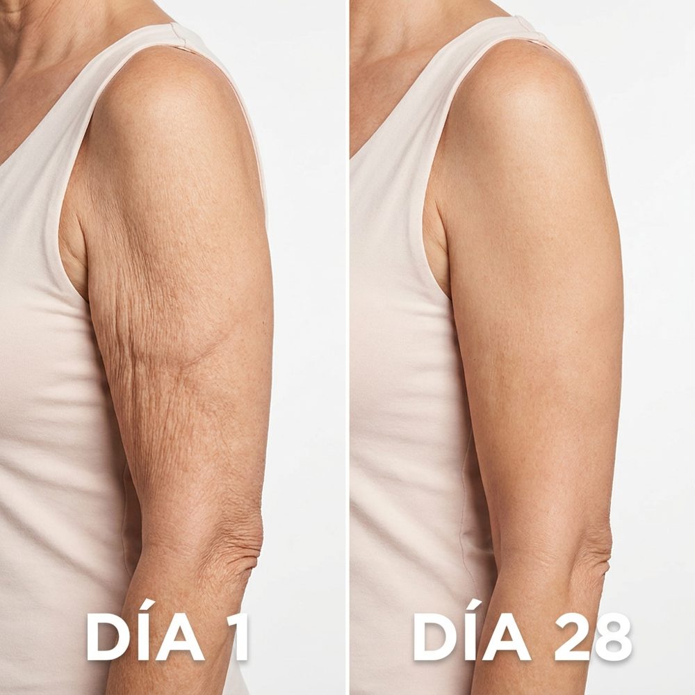Cara interna del brazo, día 1 y día 28
